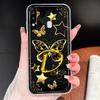 Für Samsung Galaxy A20 A20S A21 A30 A30S Handyhülle Schmetterling Buchstaben Weiches TPU Klare Silikonhülle Für Galaxy A 20 A 30 Gehäuse