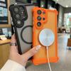 Luxury Matte Translucent Four Corners Shockproof Magnetic Phone Case for Samsung Galaxy S26 S25 S24 Ultra Plus for Magsafe Cover