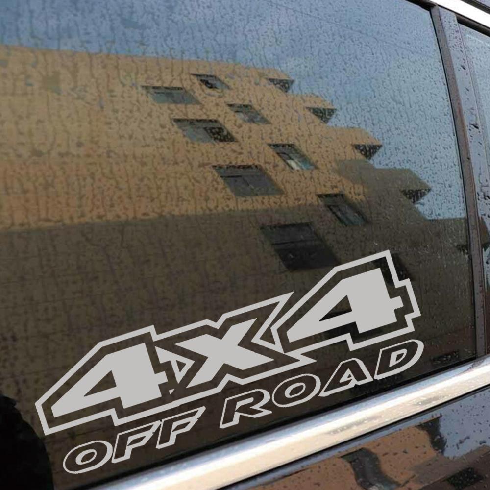 4X4 Off-road Reflexní samolepka Vyřezávané dveře Kufr Nárazník Obtisky SUV pickup Vodotěsné samolepky na auto Exteriér příslušenství