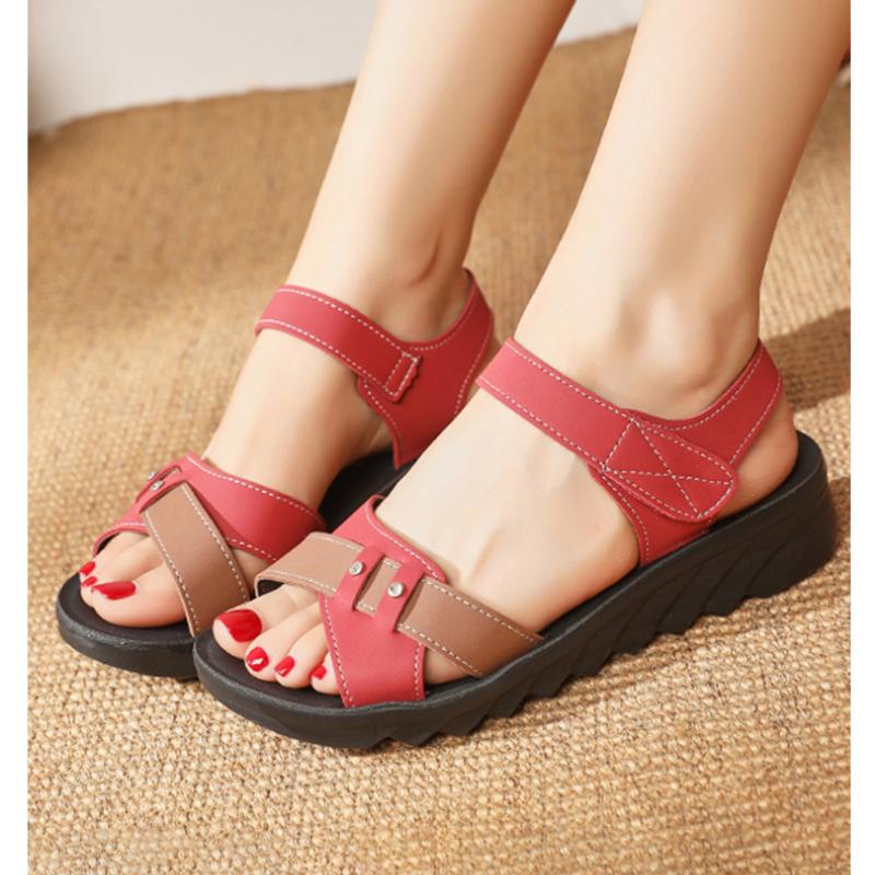 

Summer Newestladies Sandals Classic Fashion Microfiber Fabric Comfortable Breathable Soft Sole Non-Slip Women S Shoes 2022