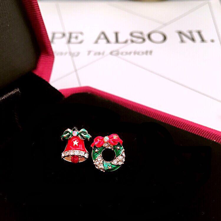 European & American Christmas Earrings: Elk, Tree, Snowman, Deer Designs for Women