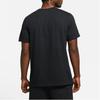 Nike T Shirts Men's Black Crew Neck Moderate Straight Fit BV0627-010