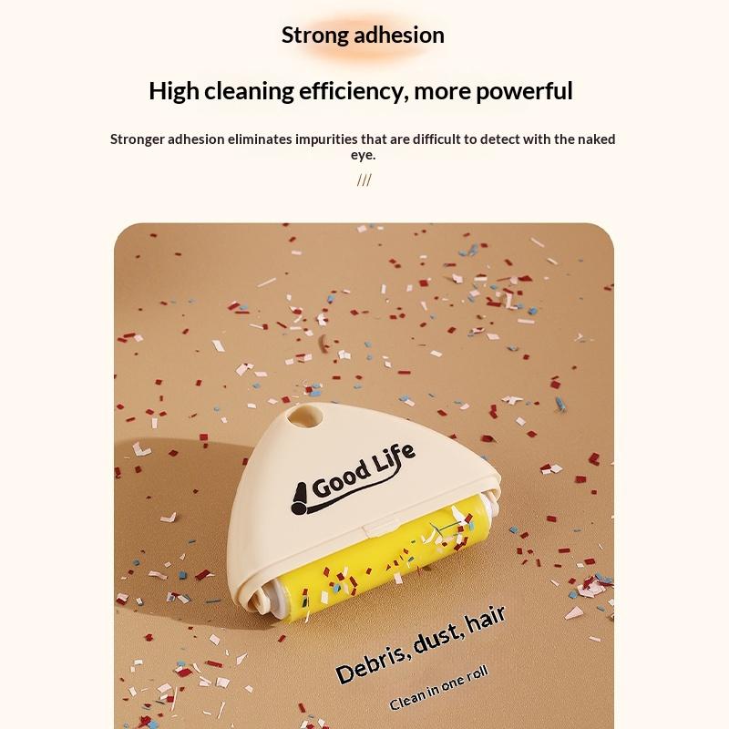 Mini Portable Lint Roller Reusable Washable Sticky Remover for Clothes Pet Fur Cleaning Tool for Home and Travel Use