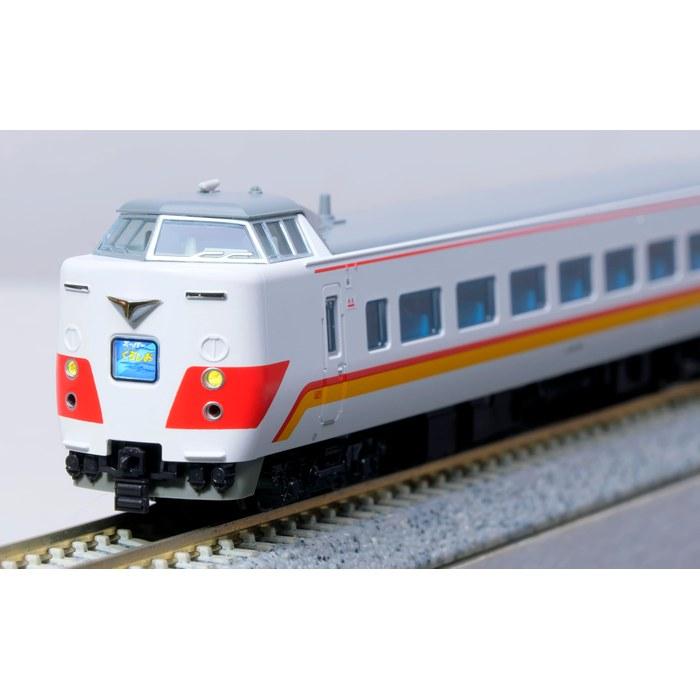 KATO N Gauge 381 Series Super Kuroshio 6-Car Basic Set 10-1985 Railway Model Train Multicolor 1/150