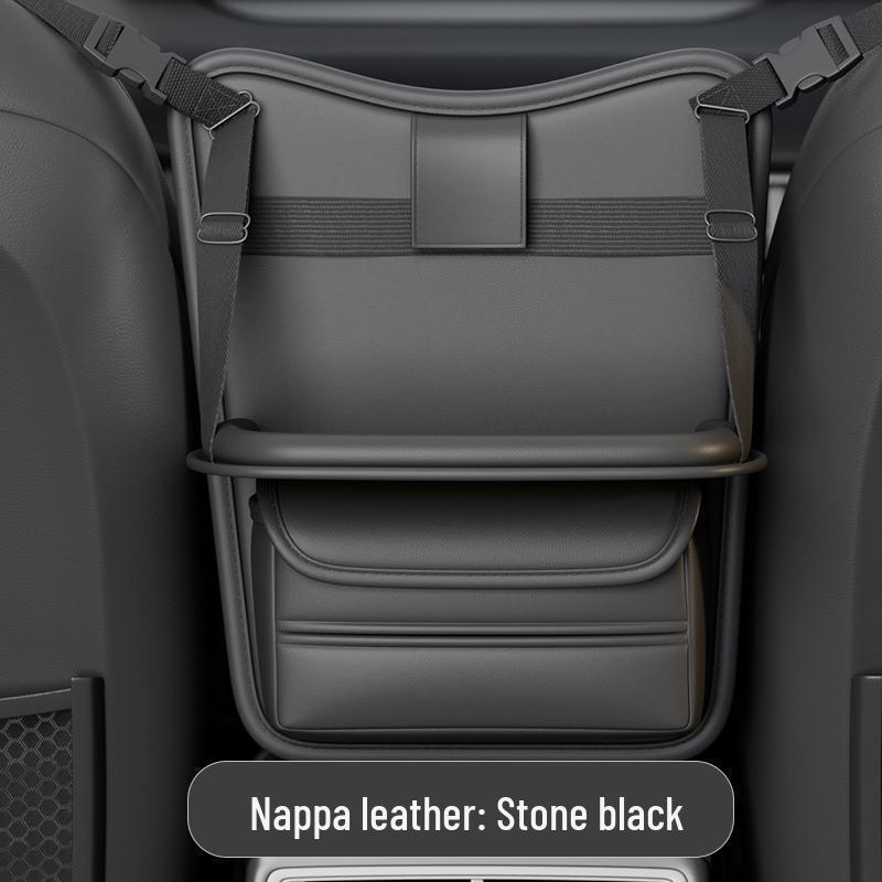 Car Seat Back Organizer with Tray & Tissue Box