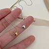 Elegant Niche Light Luxury Heart Pendant Clavicle Necklace