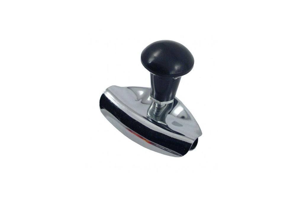 Ball Steering Wheel Knob Straight Silver