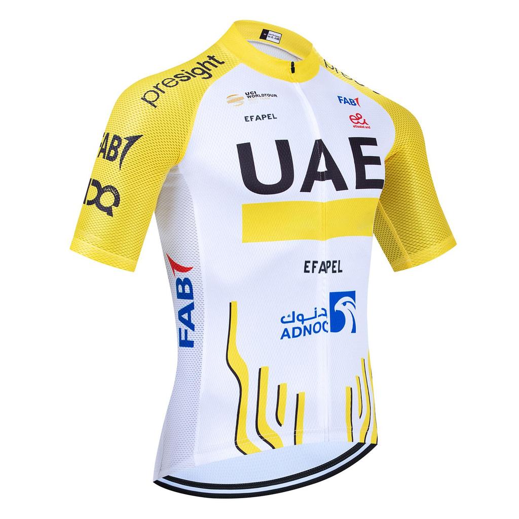 Tour 2025 Team UAE Radtrikot Herren Damen Sommer MTB Rennrad Maillot Jersey Ropa Ciclismo Schnelltrocknend Fahrrad T-Shirt Kleidung