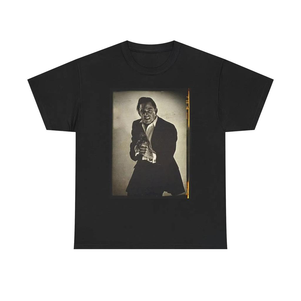 Proctor Cotton Fun Printed TShirt Johnny Cash Poster Pattern TShirt Suitable for Both Unisex and Women A Streetwear Item