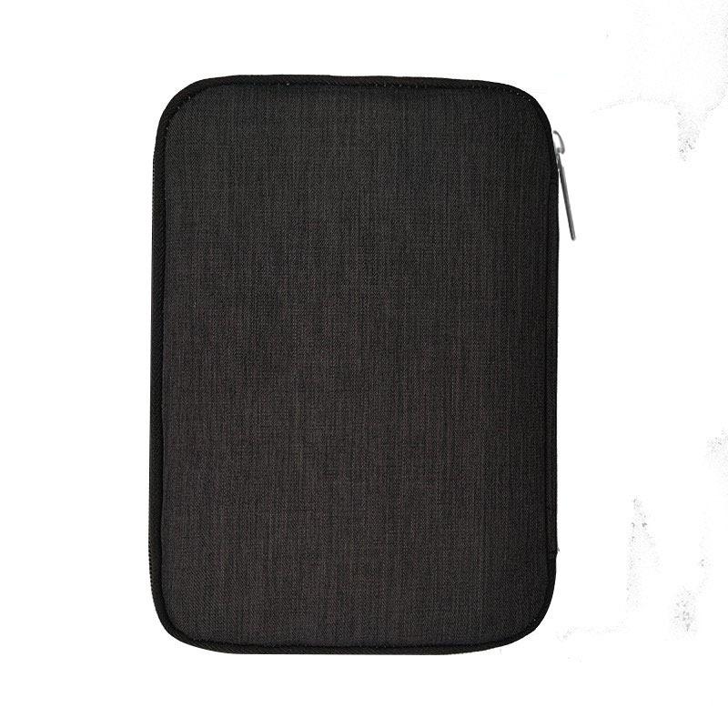 

Travel Cable Organizer Case Multi-Pocket Electronic Accessories Box Cables Chargers Memory Cards Portable Tech Gear Pouch 1pc чорний