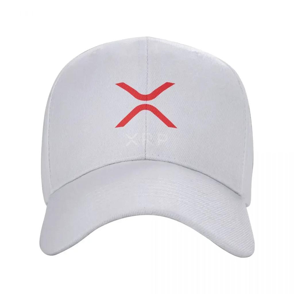 Classic Ripple XRP Ripple Red Baseball Cap Unisex Women Custom Adjustable Adult Bitcoin Dad Hat Hip Hop Snapback Hats Trucker Caps