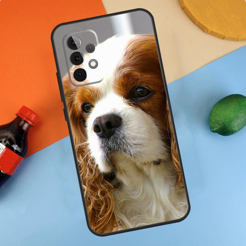 Cavalier King Charles Spaniel Dog Case For Samsung Galaxy A34 A54 A14 A35 A55 A15 A56 A36 A26 A16 A06 A12 A22 A32 A52 A13 A53