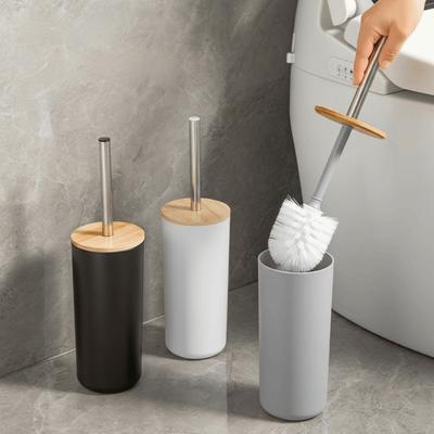 Standing Base Toilet Brush Set Anti Drip Toilet Rim Cleaner Brush Bathroom Toilet Brush  Bathroom