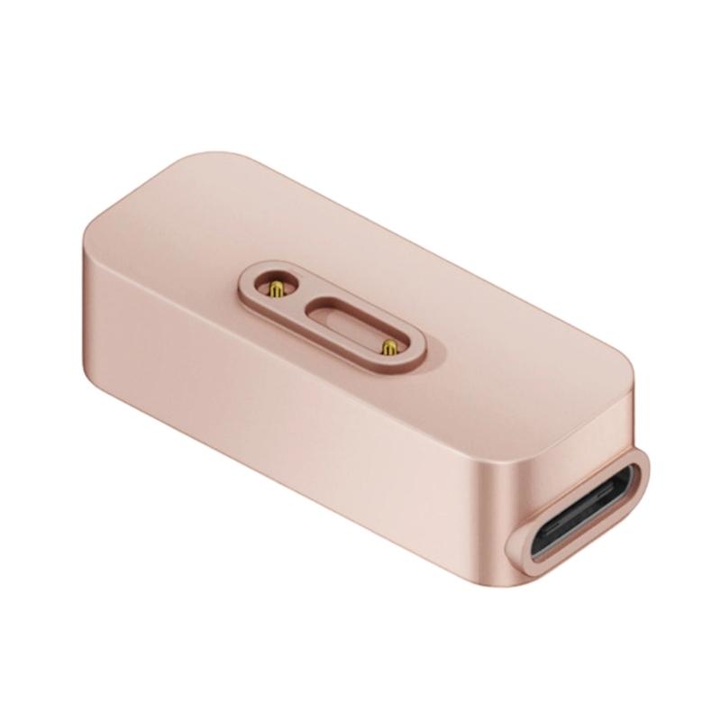 

Plugs and Play Fast Charging Converter With N52 Magnetic Connection Short Circuit Proof Design For Kids Children Watches рожевий