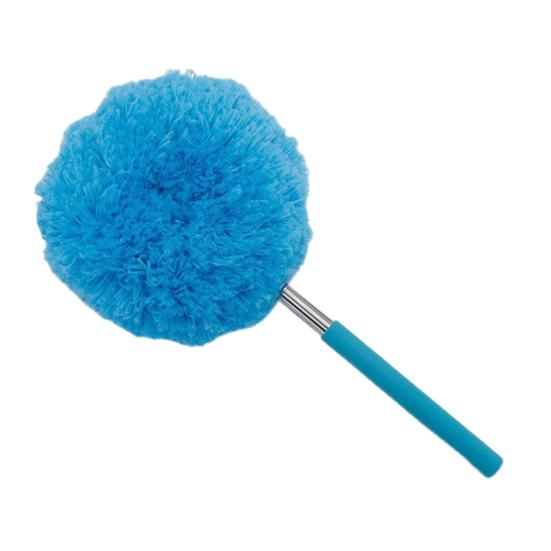 Flexible Cleaning Duster with Extension Pole Reusable Design Ceiling Fan Duster Multi-purpose Dusting Tool