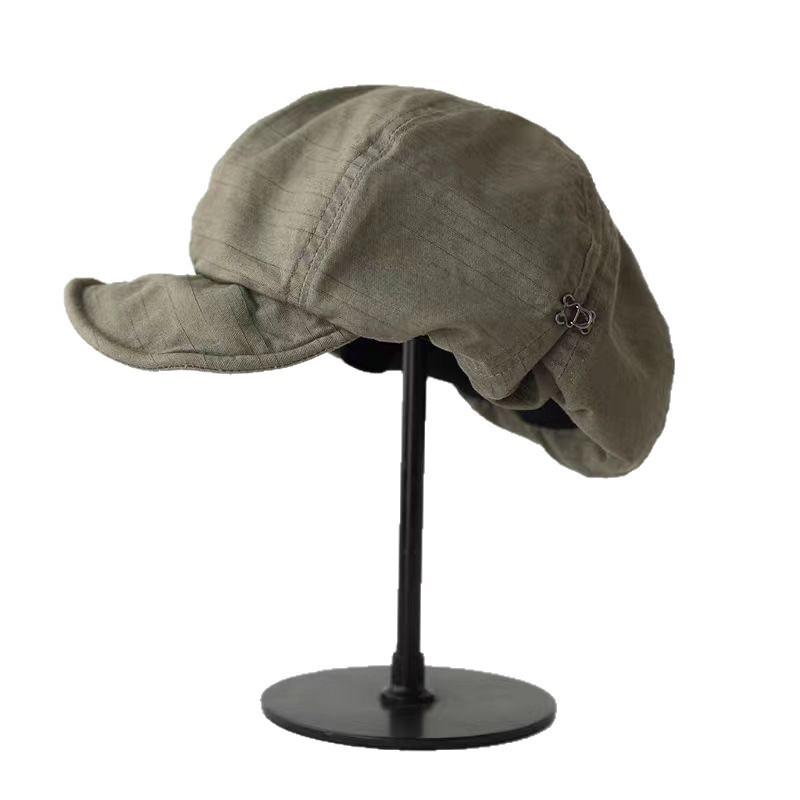Summer Designer Beret Hat With Breathable Polyester Fabric For Women And Art Lovers