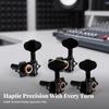 4 Pieces String-Roller Tuning Machine Metal Alloy Guitar Head Heavy Duty