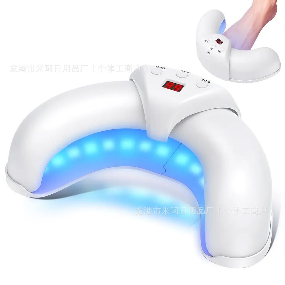 

Foldable Nail Fungus Lamp Kit for Discolored and Thickened Toenails