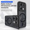KEYSION Magnetic Phone Case for for Infinix GT 20 Pro 5G Silicone+PC Matte Translucent Shockproof Cover for Infinix GT 20 Pro