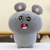 Plush Mouse Doll Flower Backpack Cartoon Stuffed Animal Decoration Ornament Gift