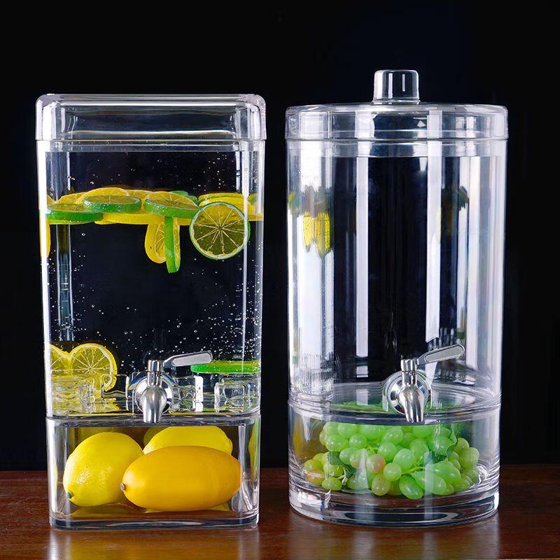 Glass Beverage Dispenser with Spigot