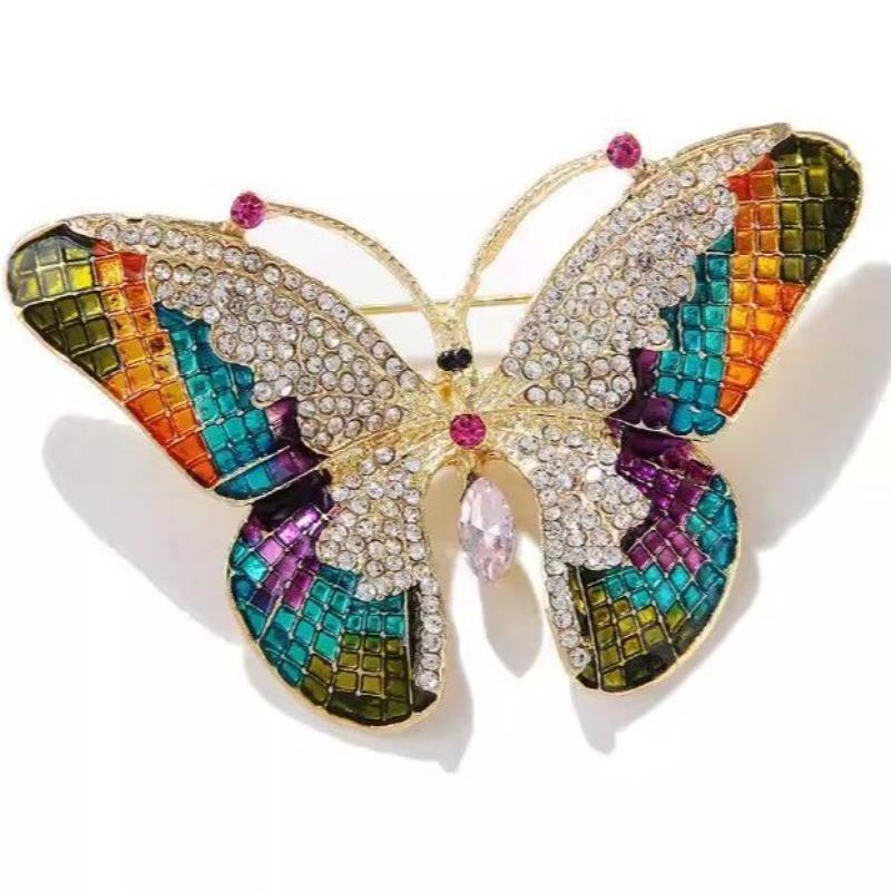 New Alloy Brooch High-end Niche Women's Peony High-end Pin Coat Suit High-end Versatile Brooch