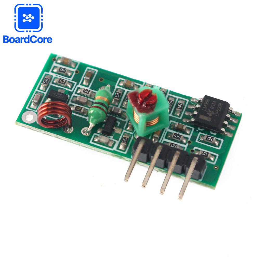 433Mhz RF receiver Module Super- Regeneration DC5V For Raspberry PI Smart Home