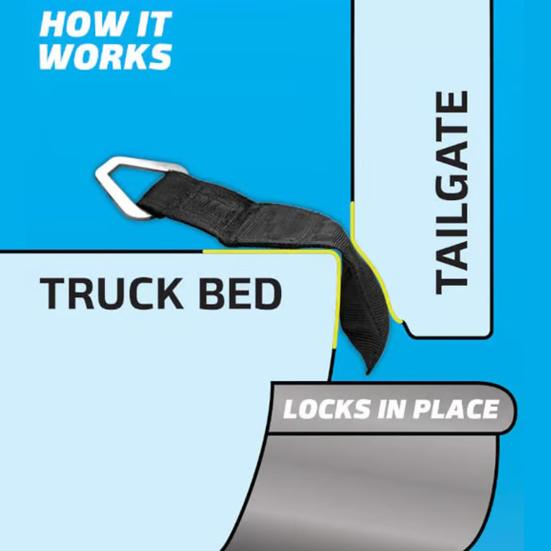 1/2Pcs Tie Bed Belt Strong Load-bearing Cargo Buddy Truck Tool Tie