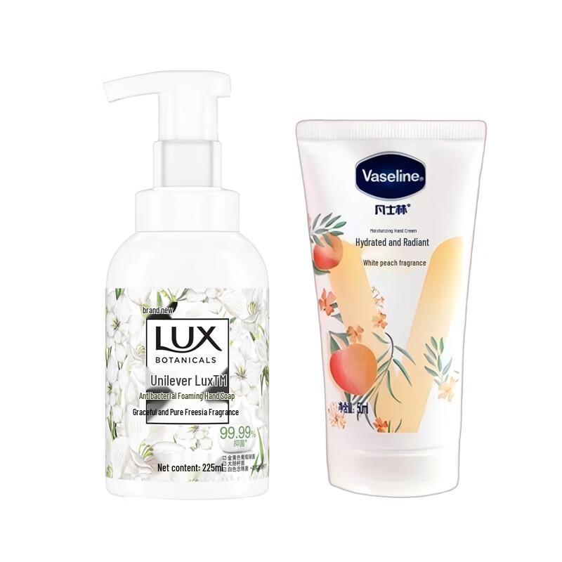 Lux Anti-bacterial Hand Wash & Vaseline Hand Cream Duo