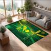 Norwich City Printed Crystal Velvet Rug Non‑Slip Crystal Velvet Carpet For Sofa Bedroom Indoor Home Decoration