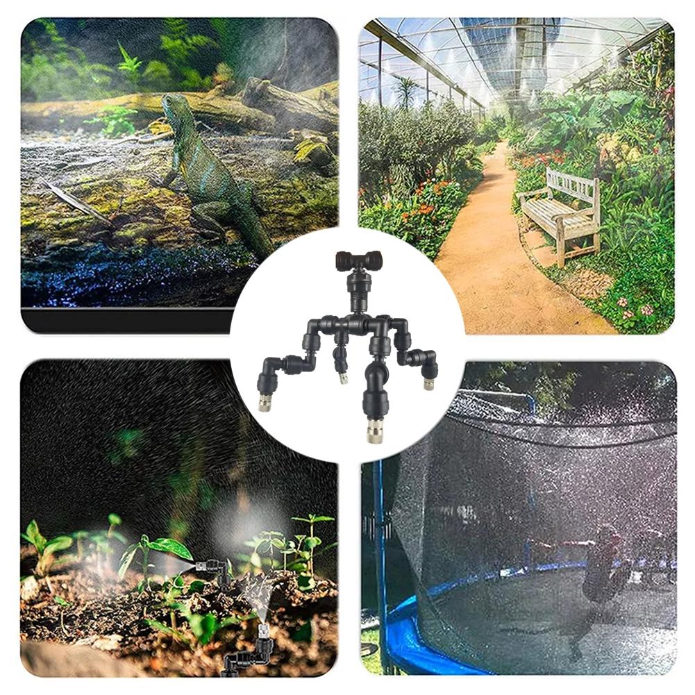 1X 360° rotierende Sprühdüsen für Reptilienterrarien - Einstellbar & Effizient