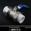 Changlu PPR Double Union Brass Ball Valve