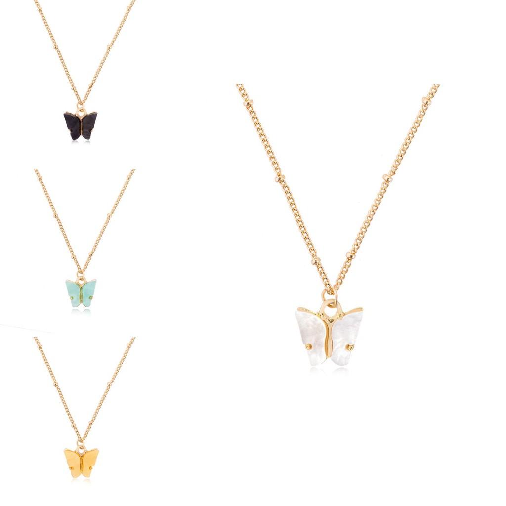 Necklace Artistic Butterfly For Women In Alloy With Vibrant Combinations Color