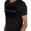 T-shirt - Tommy Hilfiger - Core Logo - Noir - 100% biologique - Manches courtes