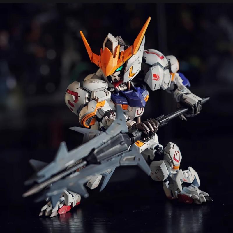 Barbatos Mgsd Assembly Model Kit Desktop Ornament Assembly Model Comes with Water Decals Free Display Stand For Adult Toy Gift