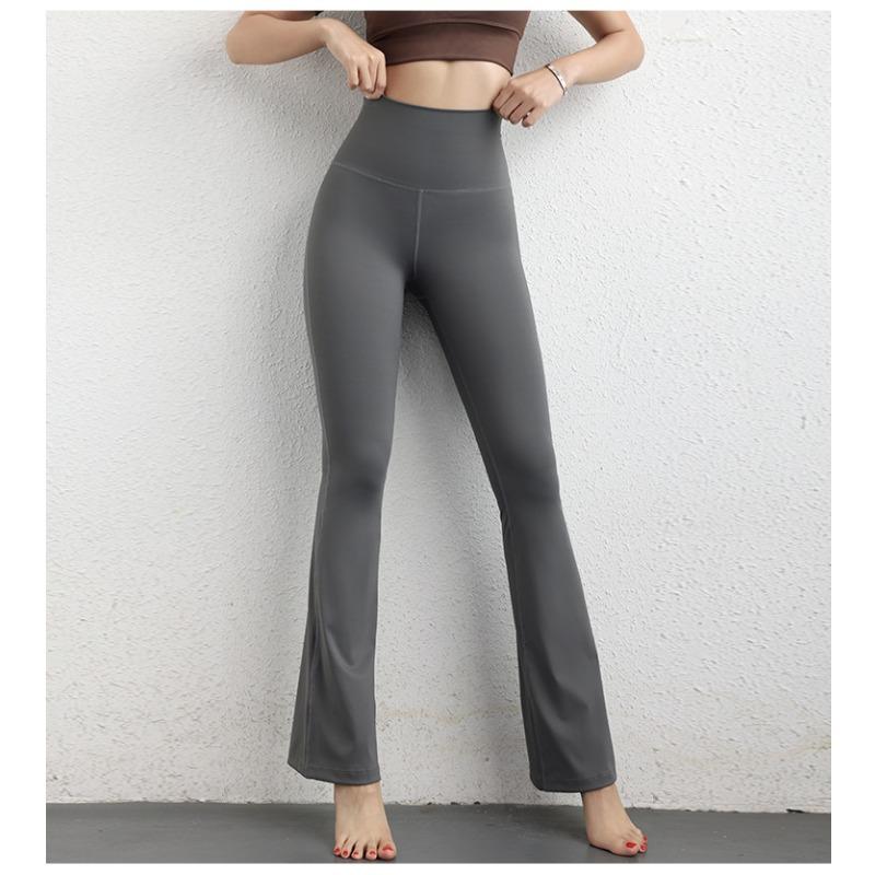 Cross Back Taille Nude Sporthose Damen Sinnlich Hohe Taille Slim Schnelltrocknend Ausgestellt Hüftanhebung Bauchweg Fitnesshose Sexy Hose Skinny Leggings