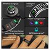 2026 COLMI R12 Smart Ring con Schermo Display e Touch, Ricarica Wireless, Gestore della Salute, Impermeabile 5 ATM Per Uomini Donne
