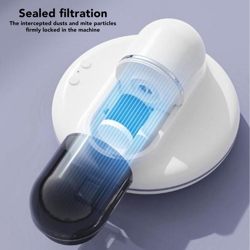 Vysavač na matrace do postele Frekvenční vibrace 55 stupňů Celsia Horký vzduch Vysoký tlak Automatické zařízení na odstraňování roztočů