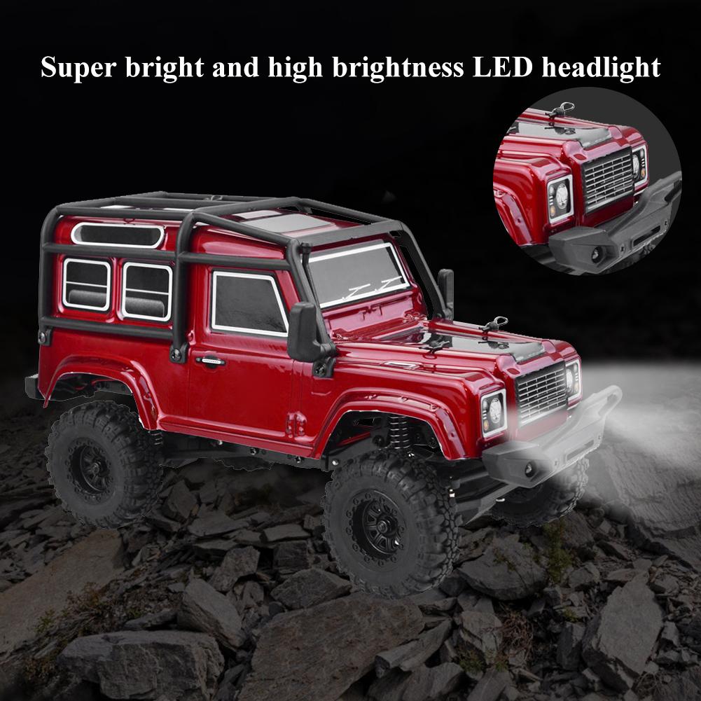 RGT 136240 V2 Mini 1 24 Wireless Control Simulation Climbing for Land Rover D90 RC Off Road Vehicle(Red )
