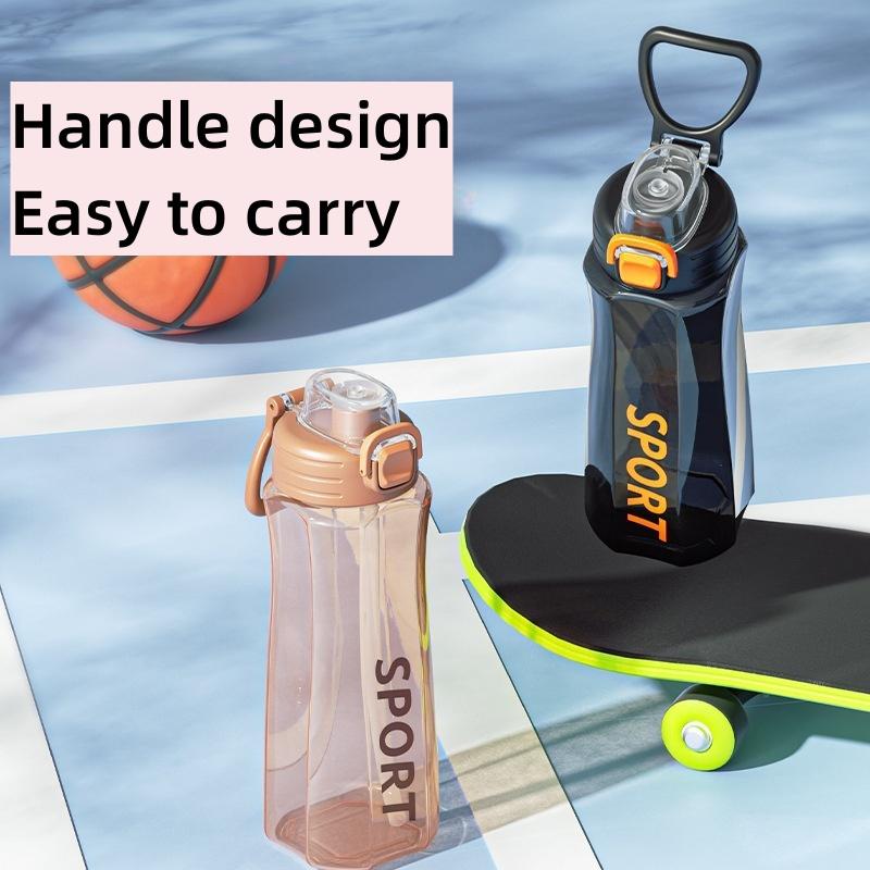 750ML Portable Large Capacity Outdoor Sports Fitness Heat-resistant Bottle Students Bottle Men's And Women's Water Cups