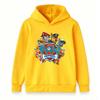 Kids Boys Girls Cartoon Animal Print Hooded Sweatshirt Casual Long Sleeve Pullover Tops for Toddlers