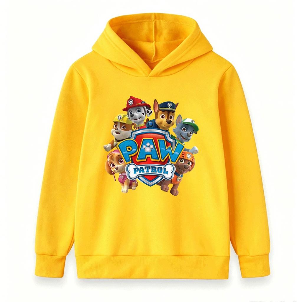 Kids Boys Girls Cartoon Animal Print Hooded Sweatshirt Casual Long Sleeve Pullover Tops for Toddlers