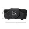 2025 Heißer Auto-Sonnenschutz Brillenetui Sonnenbrillenclip Karten-Ticket-Halter für Mazda 6 3 CX5 5 2 323 CX7 Demio Atenza Axela MX30 CX30