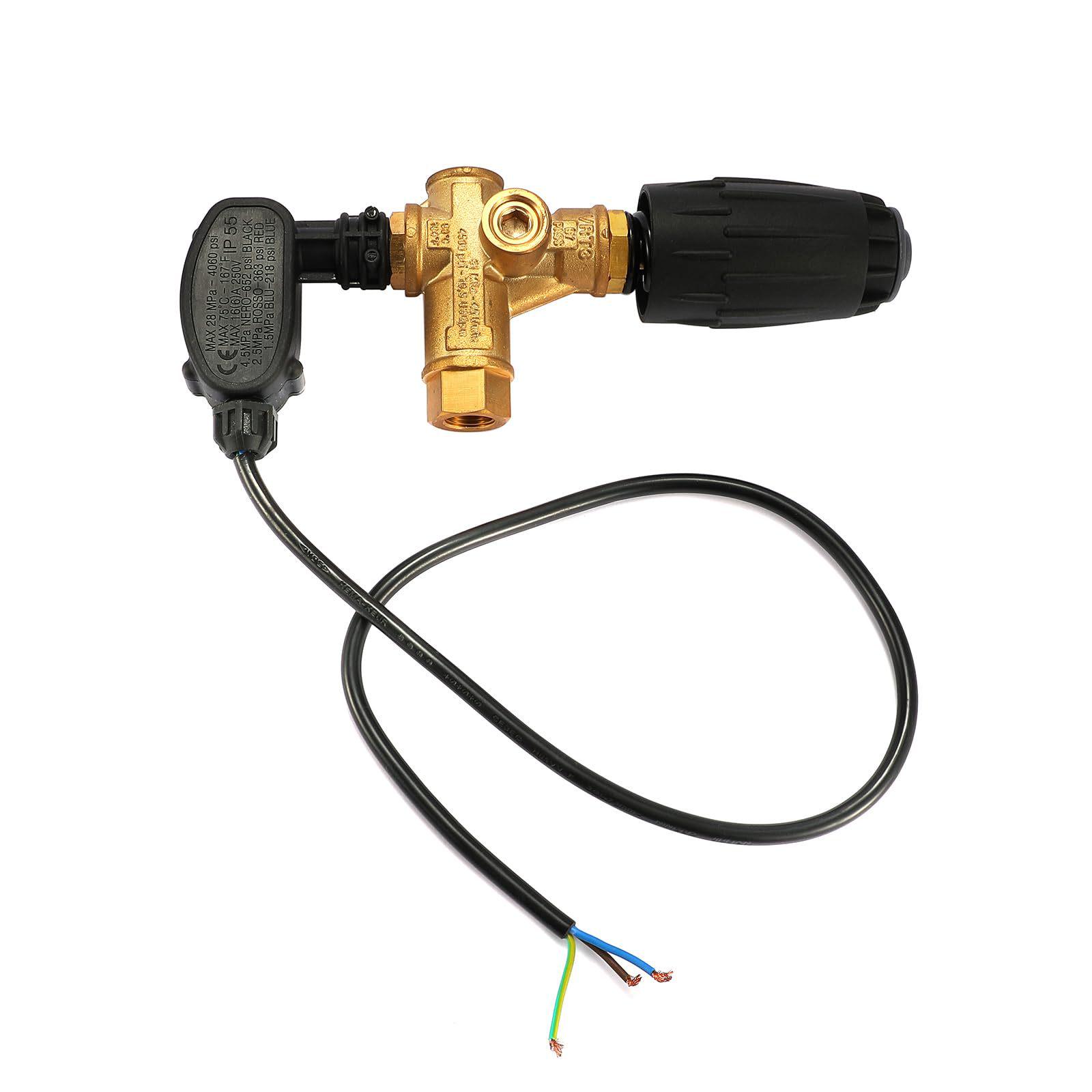 Commercial High-Pressure Washer Pump with Regulating Valve Assembly Switch Pressure Regulating Pump