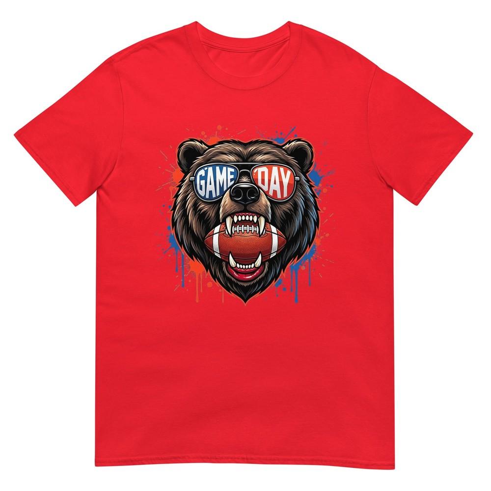 Game Day Bear Lovers For Unisex Unisex Youth Kids Boys Girls TShirt S