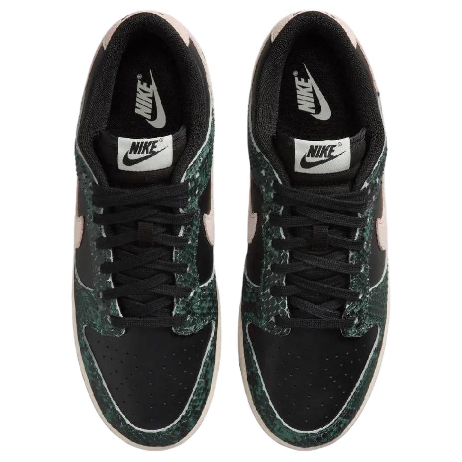 Nike Dunk Low Retro Black Soft Pearl-Fir Herren Sneaker IO1616-001