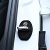 VW Car Sticker Car Sticker 4Pcs Car Door Lock Buckle Protective Cover Stickers Badge For Volkswagen VW R Polo Passat Rline Golf 4