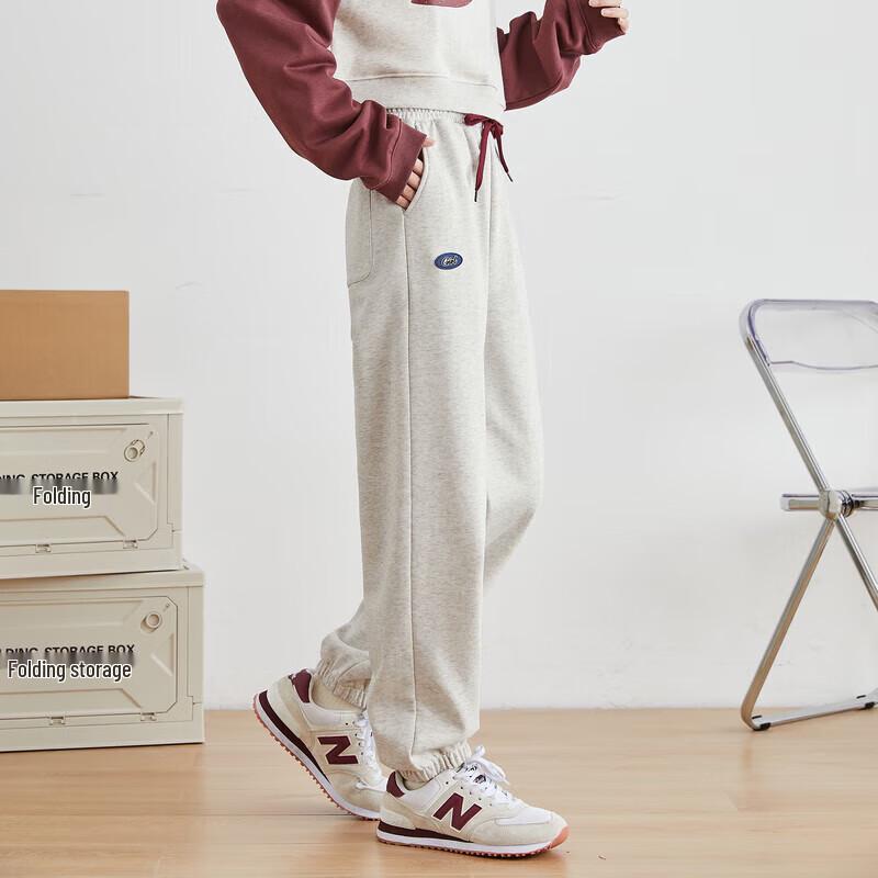 TonLion Women's Colorblock Drawstring Cuffed Casual Pants