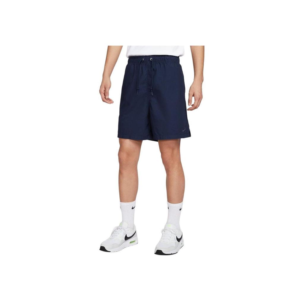 Nike Club Flow Lace-Up Comfortable Fashion Casual Shorts Men shorts Navy-Blue HJ1947-451