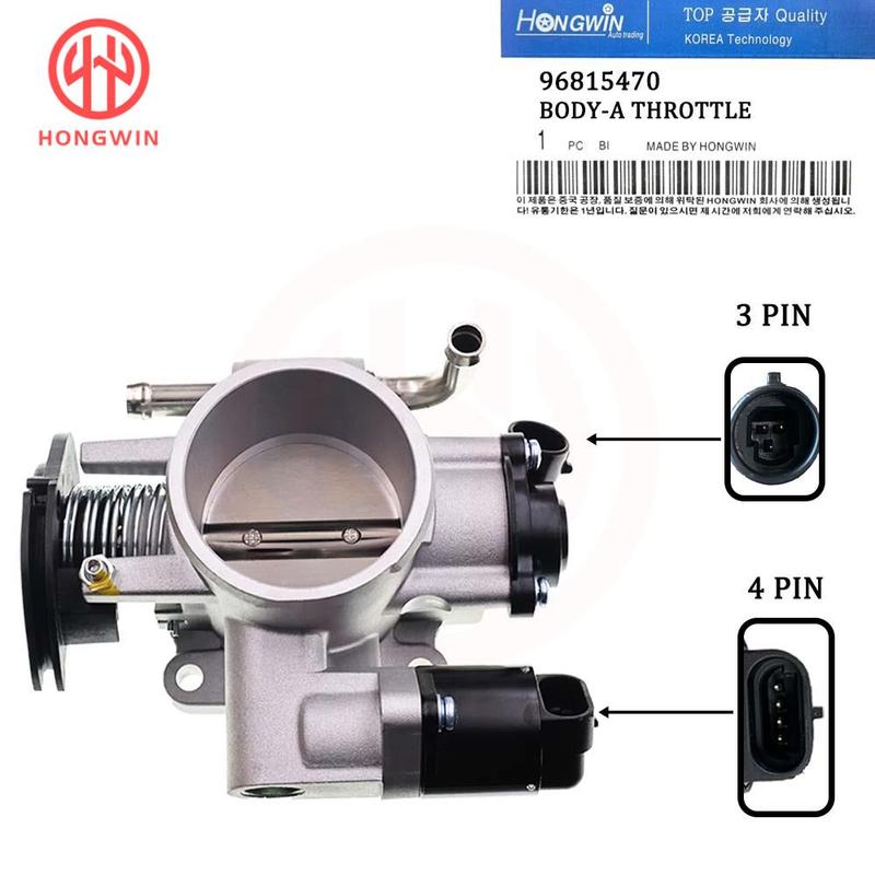 Nuevo Cuerpo de Acelerador Electrónico 96815470 25183953 96378856 Para Chevrolet Aveo Daewoo Kalos 1.4 Buick Excelle Accesorios